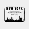 Cities New York Black White Minimal Poster