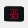 Music Rock Typography Sign Grunge Black Red