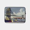 Retro & Vintage The Great East River Suspension Bridge New York And Brooklyn Currier