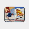 Retro & Vintage Vintage Ski Poster Montana Snow