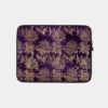 Fantasy Wizardry Floral Gold Purple